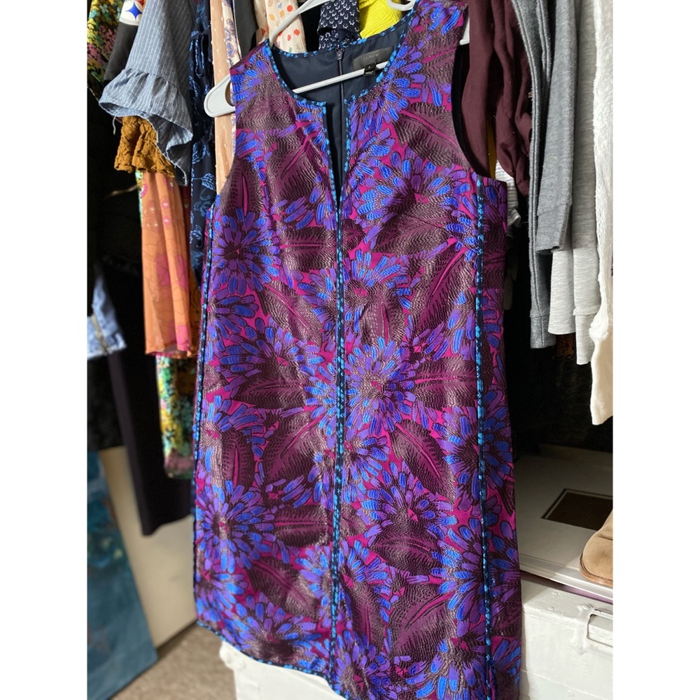 Stunning J Crew Jacquard Dress - Picture 3 of 5